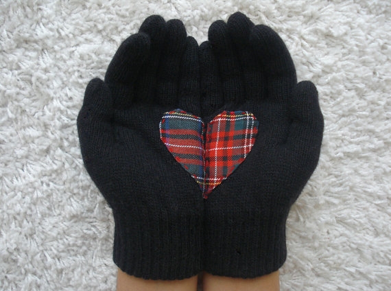 ръкавици сърце