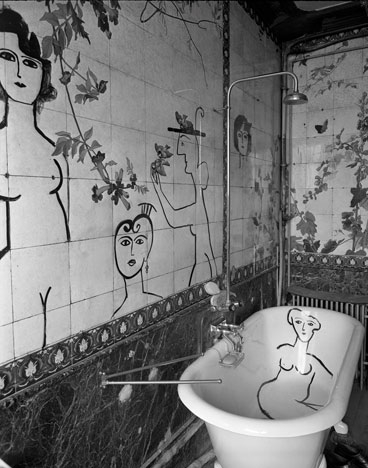 Ванная Saul Steinberg, 1949