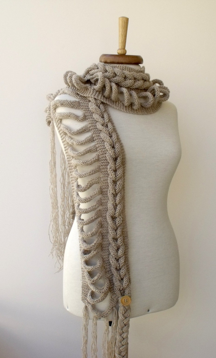 Оригинальный шарф (Diy)