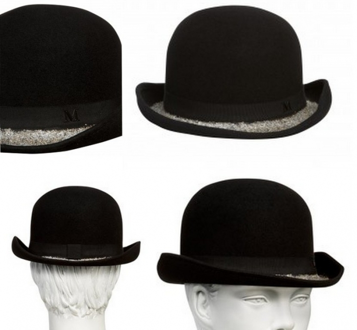 Шляпа с блестками Maison Michel
