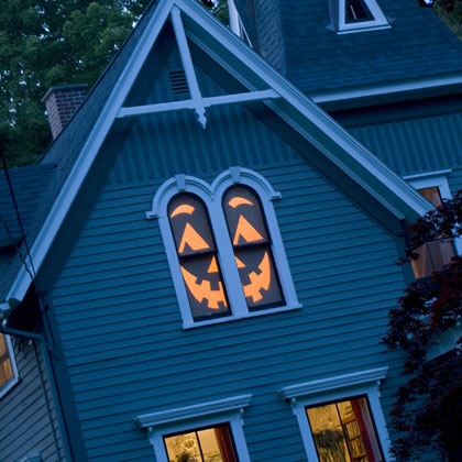 Окна на Хеллоуин (подборка)