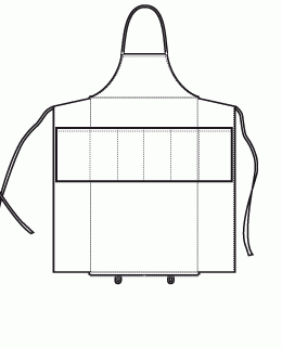 Cooky Bag - гибрид эко-сумки и кухонного фартука