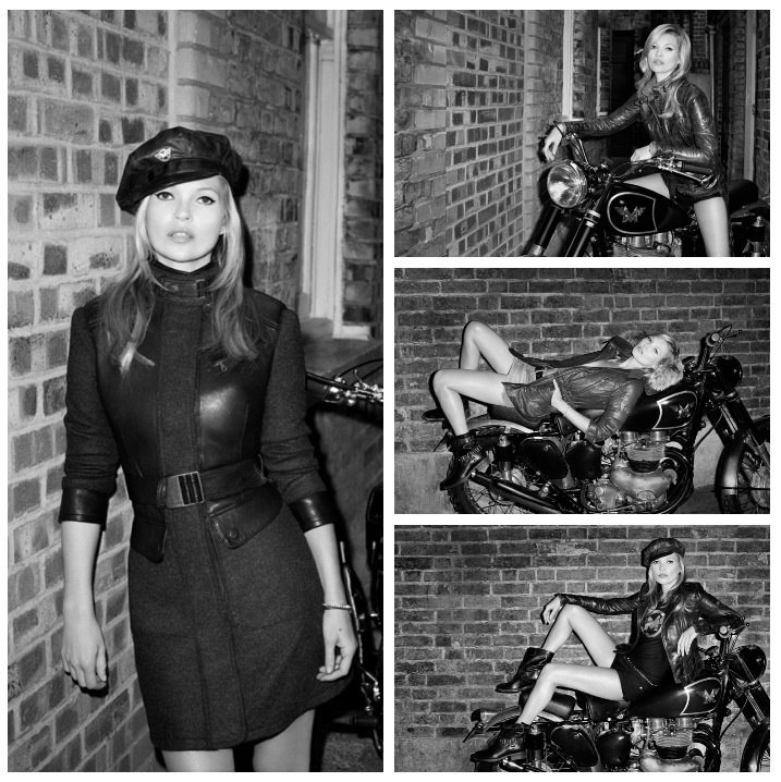 Кейт Мосс&mdash;новое лицо мотоциклов Matchless
