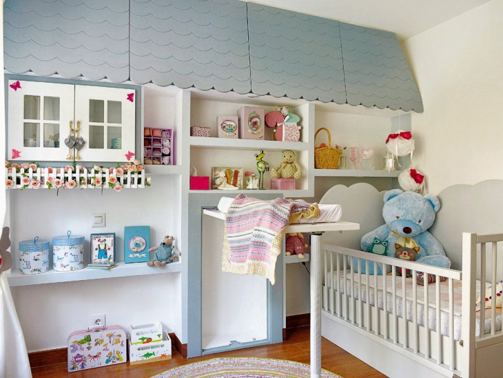 мебель  в виде домика для детской комнаты