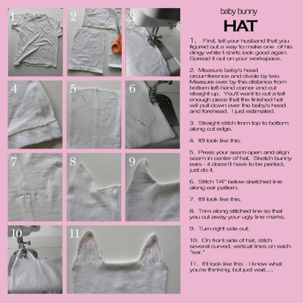 как сделать шапочку из футболки