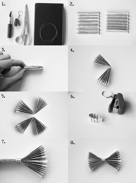 как сделать креативную бабочку из бумаги