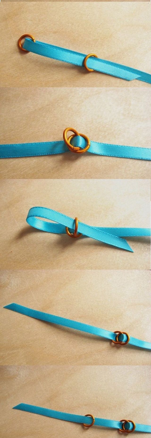 Um colar simples da fita (DIY)