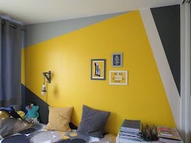 Интерьеры с жёлтыми акцентами стенами
