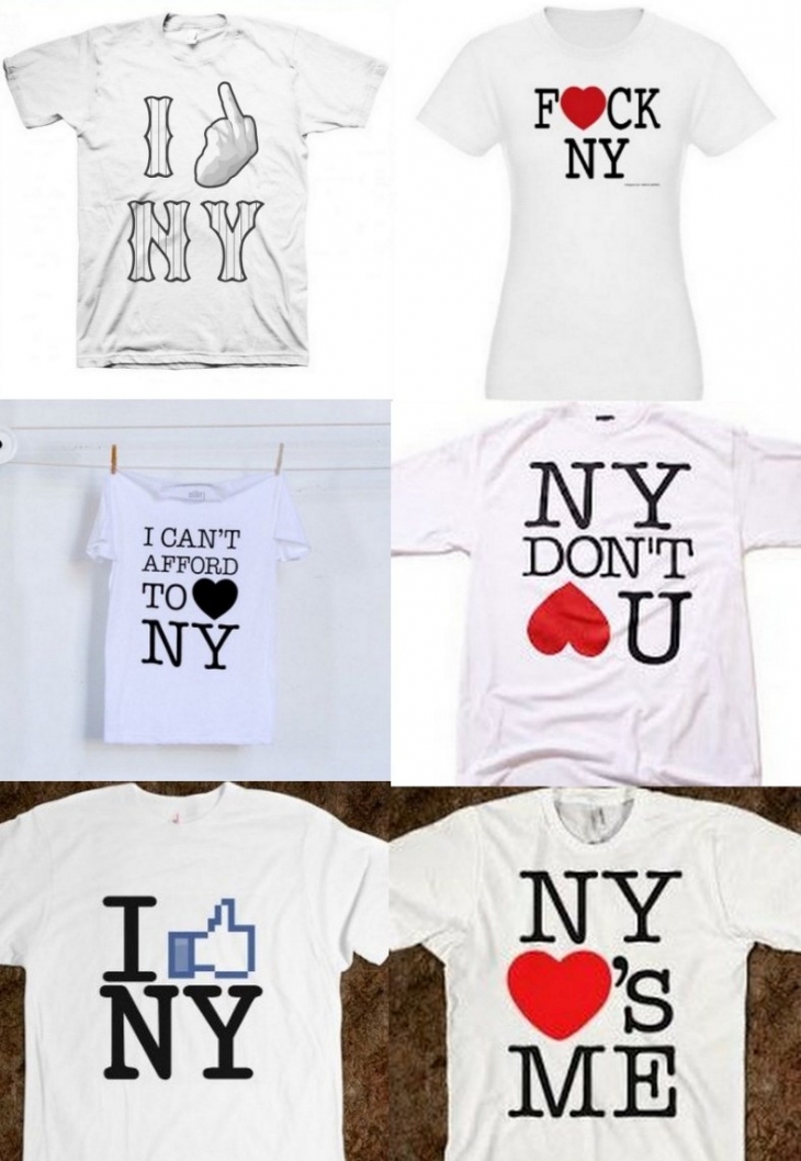 футболки про нью йорк