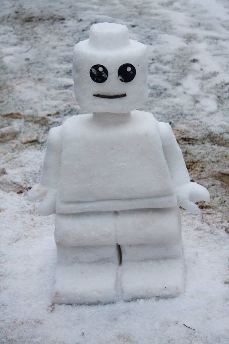 Lego snowman