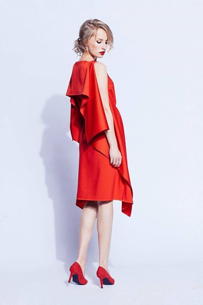 Платье-квадрат от Ксении Герц