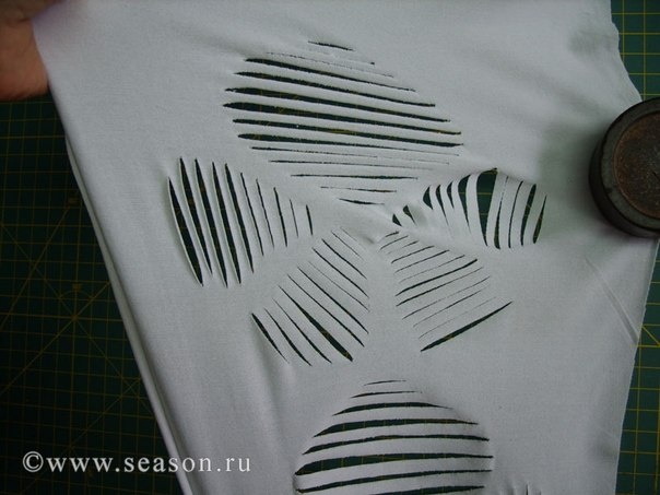 МК по плетению узоров на футболке (Diy)