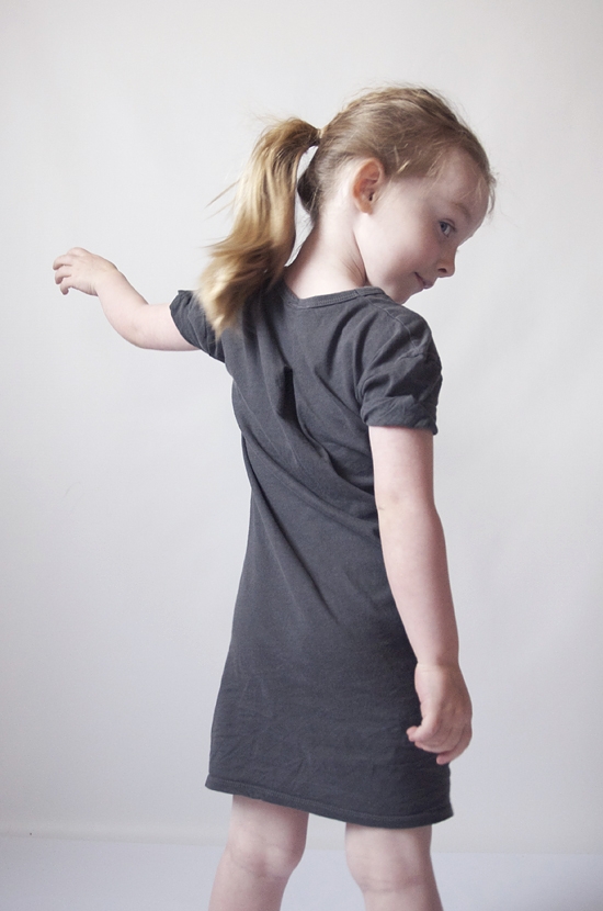 Детское платье из взрослой футболки (Diy)