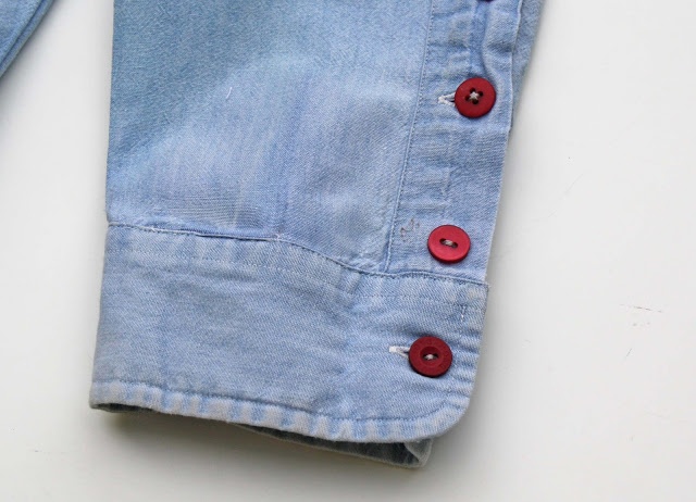 Детские джинсы из рукавов рубашки (Diy)