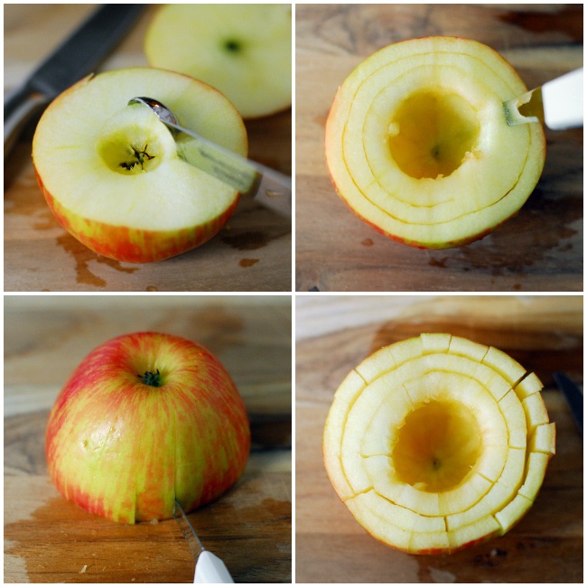 Красивый и очень простой десерт из яблок