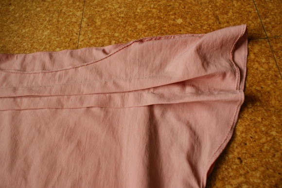 Блузка с поперечными складками (Выкройка)