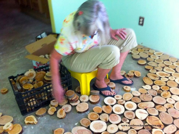 как сделать необычный деревяный пол своими руками