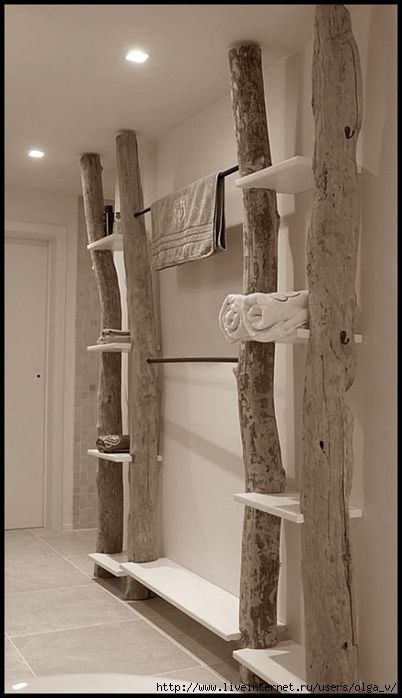 Интерьерные комнатные перегородки с использованием живых  деревьев