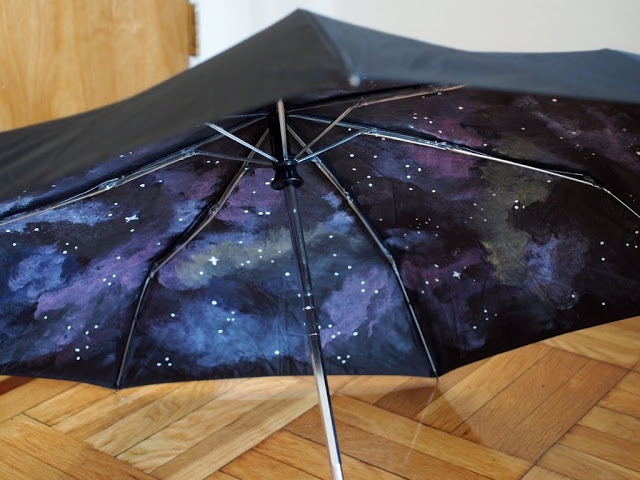 галактический зонт принт