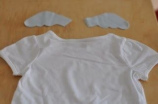 Как сделать крылышки на одежде
