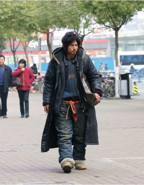Си Ли Гэ - самый знаменитый модник - бездомный