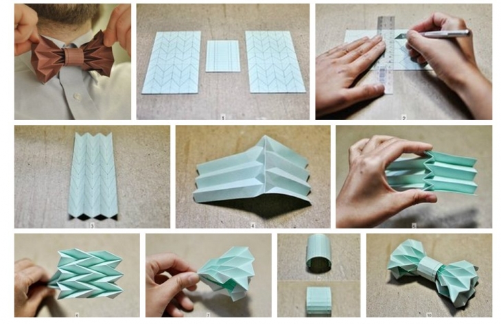 как сложить бабочку оригами