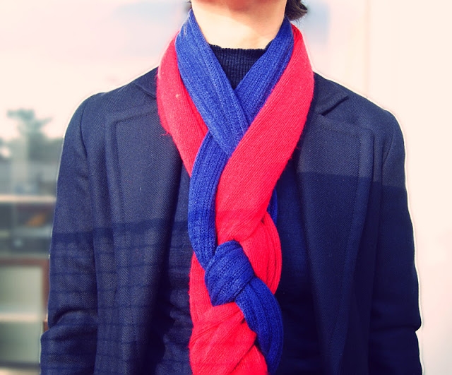 Двойной шарф