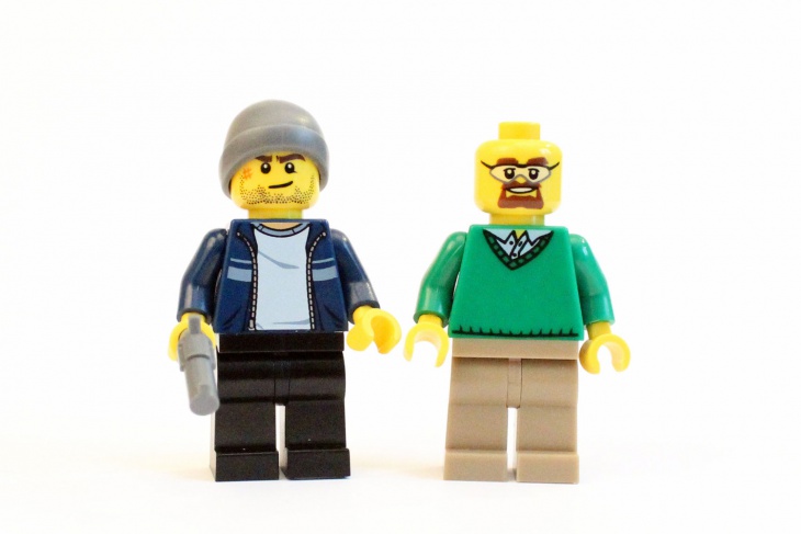 кастомизированные фигурки lego ручной работы с героями Breaking Bad