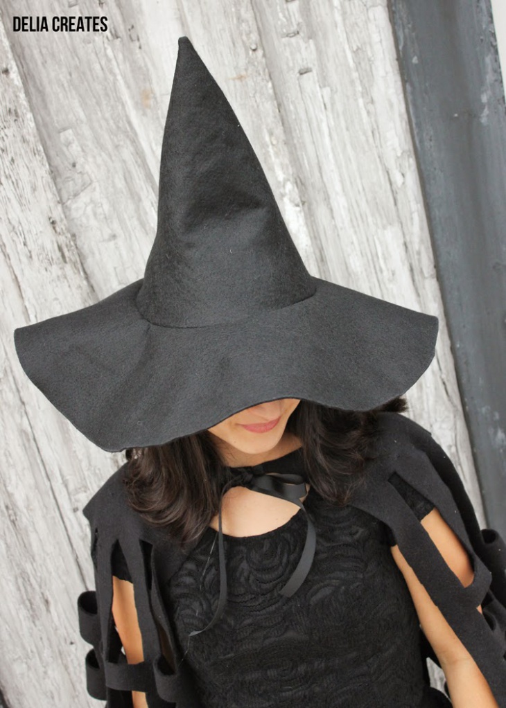Как сшить шляпу ведьмы (Diy)