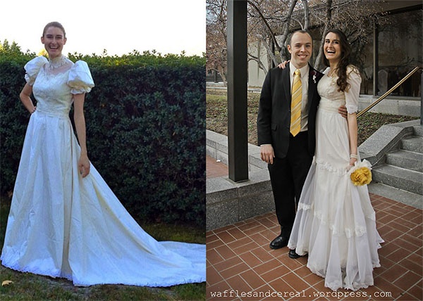 как перешить свадебное платье