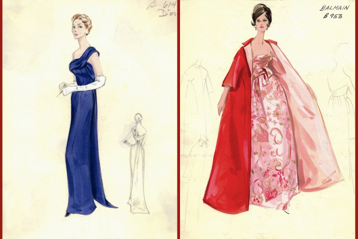 Вечерние и коктейльные платья от нью-йоркского универмага Bergdorf Goodman