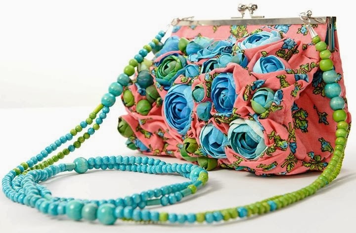 Цветочные сумочки  Claudia Chindea (Diy)