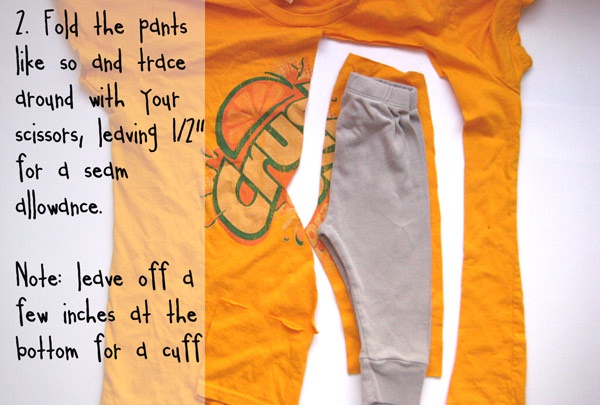 штанишки из футболки 2