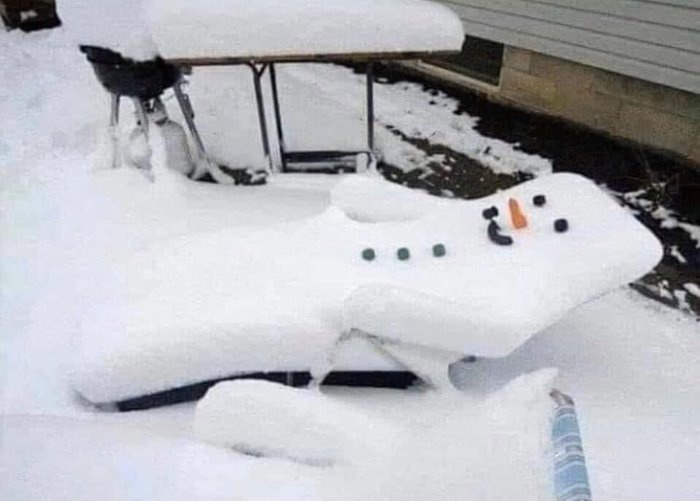 Снеговики для ленивых или креативных