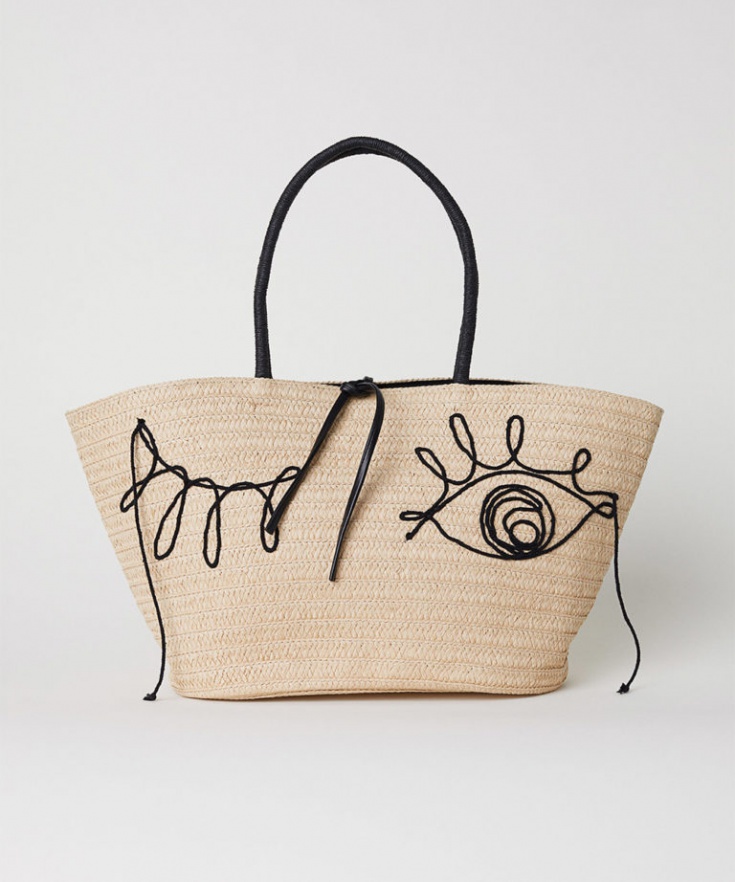Пляжная сумка H&amp;M с глазами