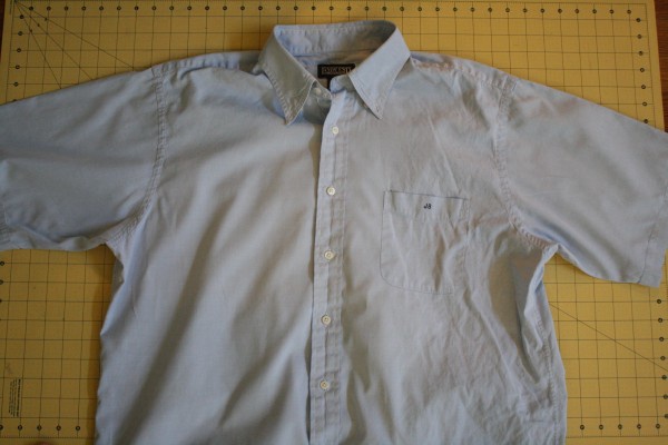 Переделка мужской рубашки (Diy)
