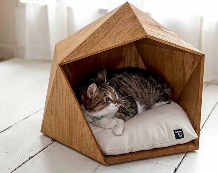 красивые домики для кошек