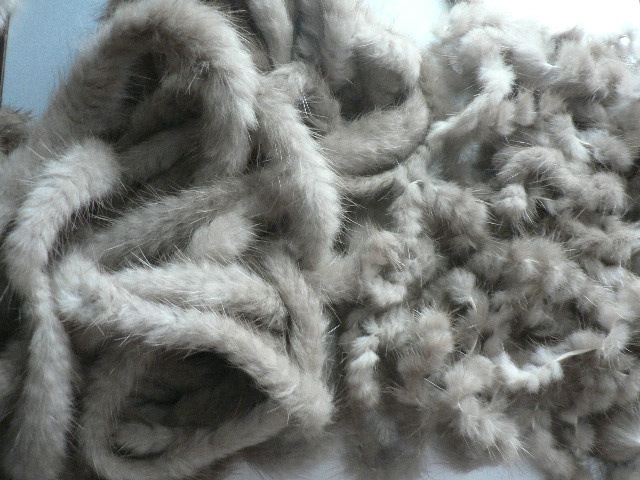Вязание мехом