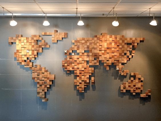 карта мира на стену купить примеры