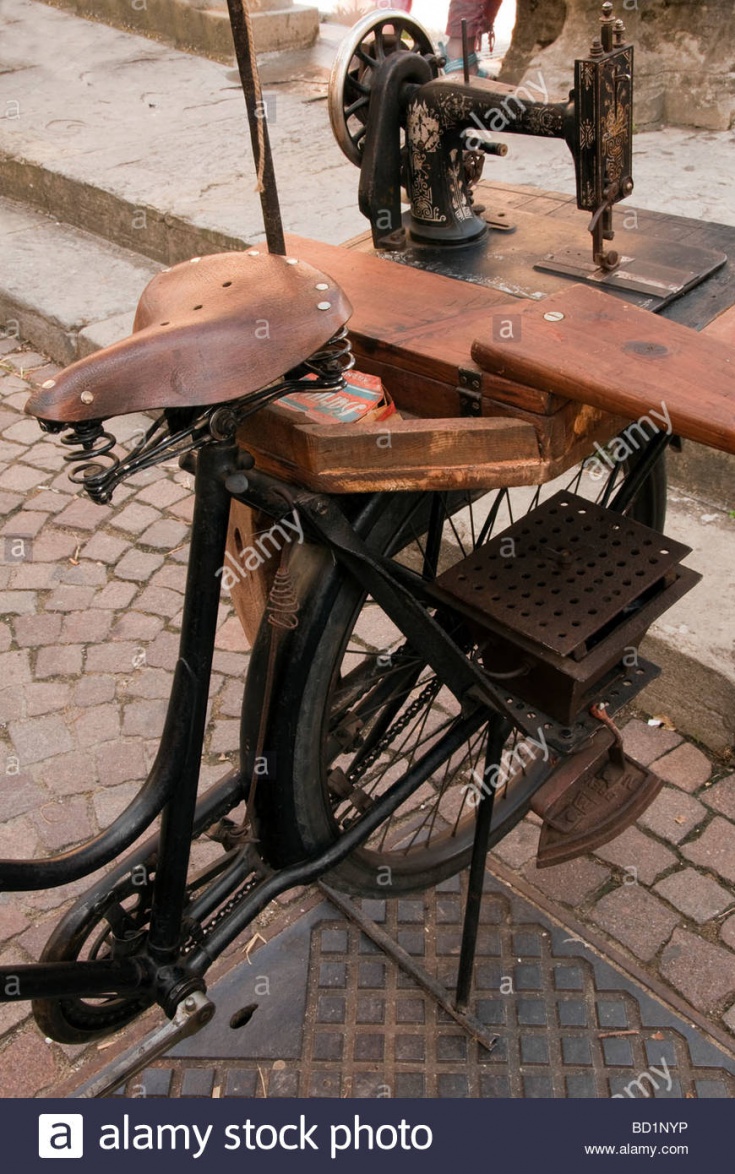 гибрид велосипеда и швейной машинки