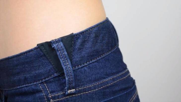 Джинсы не сходятся на талии? Как увеличить джинсы в поясе резинкой