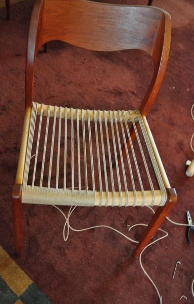 плетеный стул как сделать