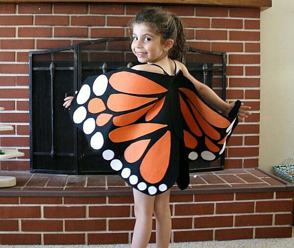 Крылья (на примере бабочки) своими руками DIY.