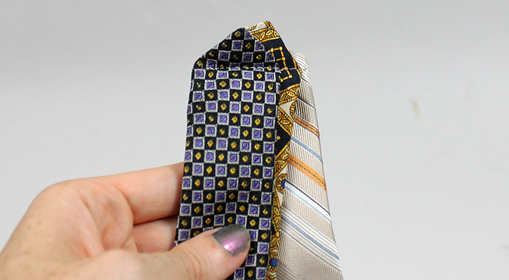 что сделать из мужских галстуков