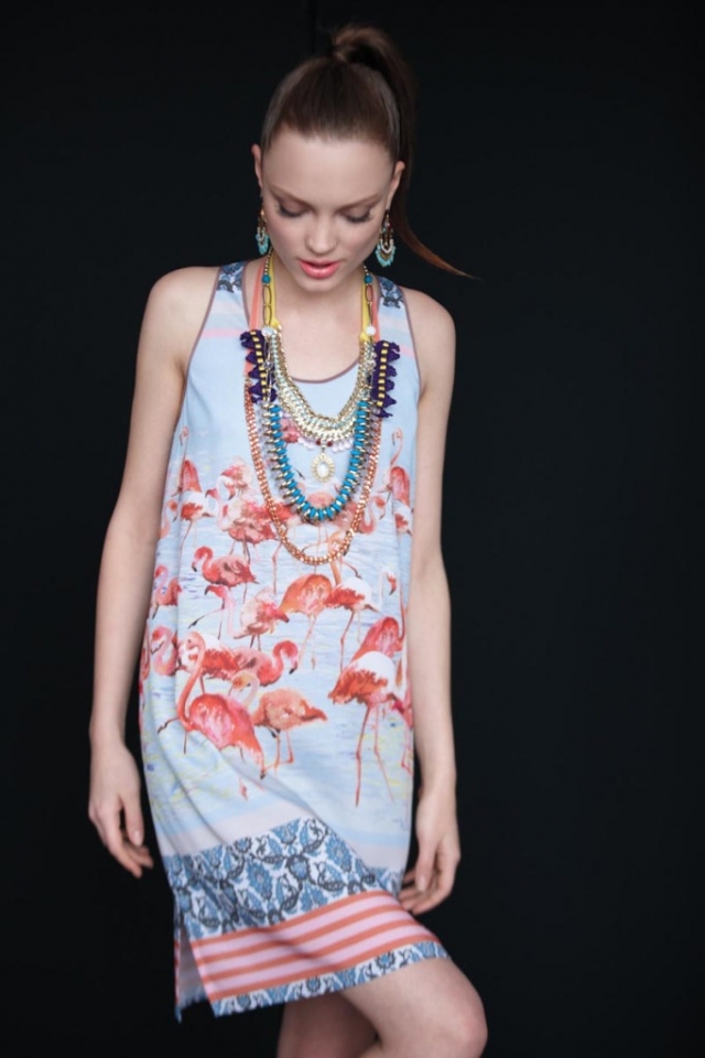 Jewelry layering by Anthropologie May 2012