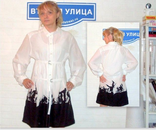 Платье - рубашка Анн Демельмейстер