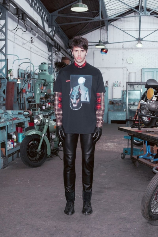 лукбуке мужской коллекции Givenchy pre-fall 2013