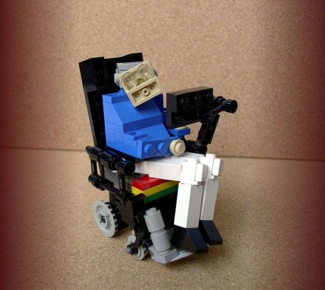 Стивен Хокинг. Из Lego. (Diy)