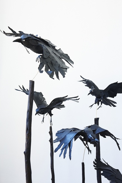 Бумажные скульптуры Anna Wili Highfield