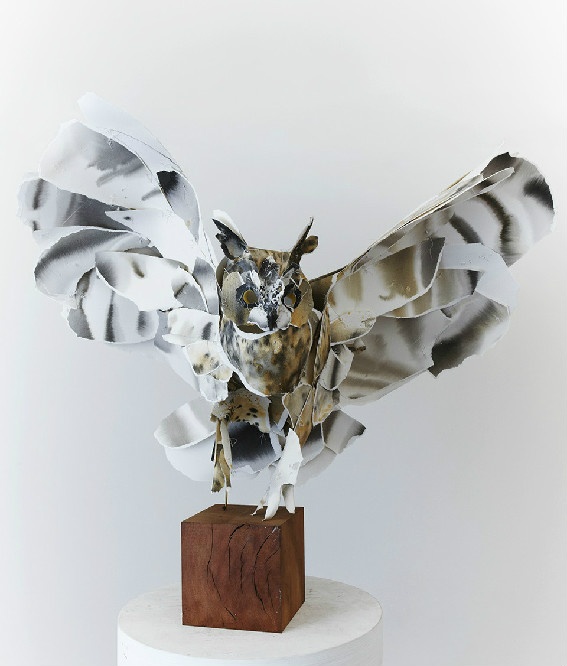 Бумажные скульптуры Anna Wili Highfield